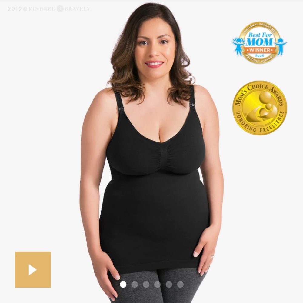 Kindred Bravely Simply Sublime® Maternity & Nursing Tank - Sz L Busty